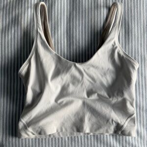 Lululemon Athletica White Tank Top